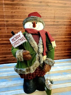 ให้เช่าตุ๊กตาสโนว์ ปรับขนาดได้2ระดับ จำนวน1ชิ้น