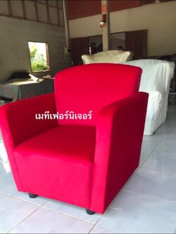 โซฟาเดี่ยวกำมะหยี่ 1 ที่นั่ง รุ่น Ruby Charm