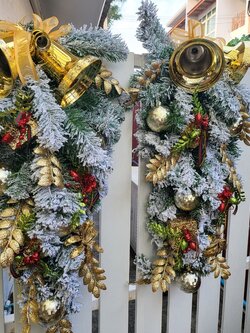 ให้เช่าเถาว์หิมะ คู่ ตกแต่ง งานเลี้ยงวันคริสต์มาส