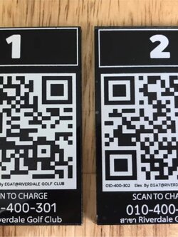 ป้ายสแกนชำระเงิน QR Code payment