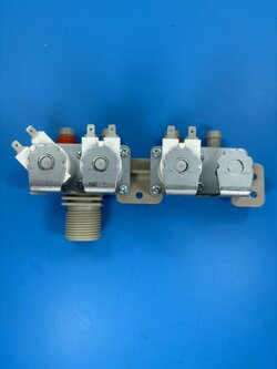 W-02 LG 5221EA1008R # AP-219 วาล์วน้ำเข้าเครื่องซักผ้าแอลจีแท้ 4ทาง 3 โซลินอล์ย 12V.สีขาว (PRT) ST5275