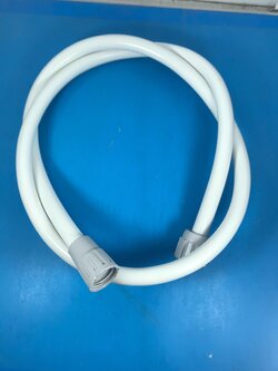 SW-04 SHARP 7A901ASY สีขาว ยาว 130CM.สายฝักบัวเครื่องทำน้ำอุ่น ชาร์ป สายนิ่ม ของแท้บริษัท (LSO) ST0385