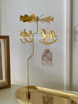 [พร้อมส่ง] Jnihouse : Rotating Candle Holder ถาดหมุนเทียน