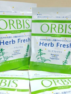 สมุนไพรระงับกลิ่นปากและลมหายใจ Orbis Herb Fresh 30 Days