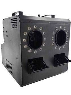 เครื่องทำฟองสบู่ 3 IN 1อมควัน พร้อมไฟ LED bubble&Smoke Machine