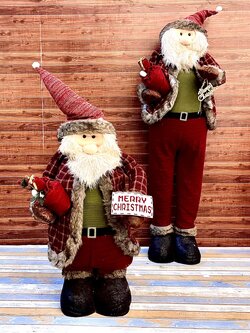 ราคาตุ๊กตาซานตาครอส ยืด-หด ได้ ขนาด 180 cm.