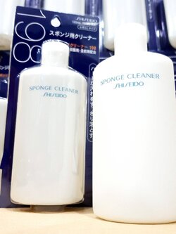 น้ำยาล้างฟองน้ำ/แปรงและอุปกรณ์แต่งหน้า SHISEIDO Sponge Cleaner 120 ml