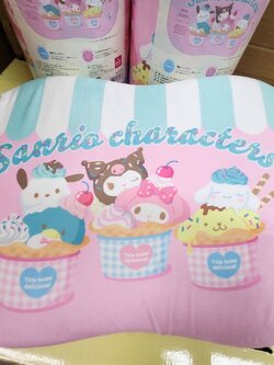 หมอนเด็ก memory foam 3D ลาย sanrio characters