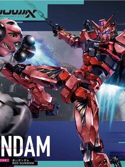 HG 1/144 RED GUNDAM GQ Gundam GQuuuuuux