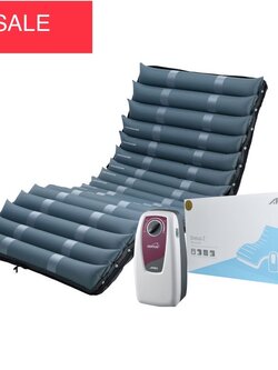 ที่นอนลมป้องกันแผลกดทับแบบลอน Apex DOMUS 2 (โดมุส 2) มีเทคโนโลยี LOW AIR LOSS ช่วยการถ่ายเทความร้อน + แถมผ้าคลุมกันของเหลว ของแท้ รับประกันศูนย์ไทย (รุ่นยอดนิยม)