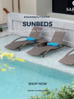 Sunbed Catalog เตียงริมสระพร้อมราคา