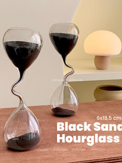 [พร้อมส่ง] Jnihouse : Black Sand Hourglass นาฬิกาทราย