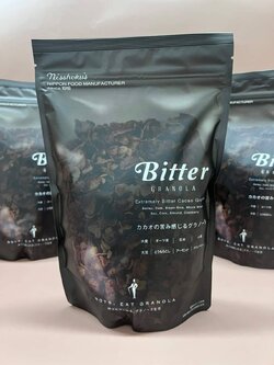 กรานูล่าโกโก้ NISSHOKU bitter granola จากญี่ปุ่น