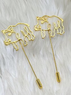 เข็มกลัดฉลุโลโก้