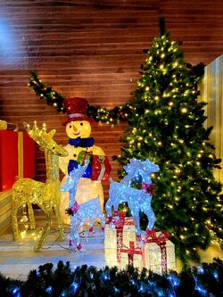 ราคาเซทต้นคริสต์มาสขนาด 8 ฟุต พร้อมของประดับรอบต้น