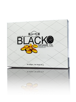 Jamille Black Sesame oil น้ำมันงาดำ ปวดเข่า ข้อเสื่อม ความดัน กระดูกพรุน น้ำมันงาดำ Black Sesame Oil