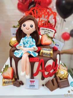 เค้ก 3 มิติ 1.5 ปอนด์