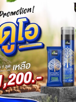โปรโมชั่น ชุด ดูโอ้ 4tree + booster ราคาพิเศษ
