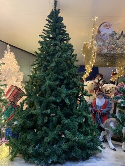 สำหรับการเช่าต้นคริสต์มาสปลอมสีเขียว ขนาด8ฟุต พุ่มใบหนาแน่นพิเศษ/ราคาต้นเปล่า