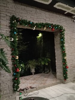 ให้เช่า สายสนประดับบอลคริสต์มาส ขนาดความยาว9เมตร