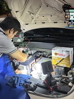 เปลี่ยนแบตลูกเล็ก ORA Good Cat ติดตั้งถึงที่ แหลมฉบัง ศรีราชา iFinBattery