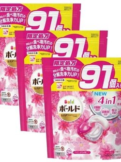 เจลบอลซักผ้า Gelball bold 4D กลิ่น Premium Blossom (Made in Japan)