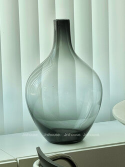 [พร้อมส่ง] Jnihouse : แจกันแก้ว แจกันใหญ่ไล่สี