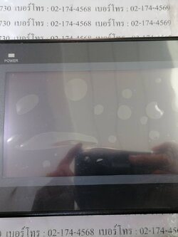 LCD TOUCH SCREEN " OMRON " MODEL : NB7W-TW00B