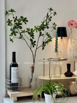 [พร้อมส่ง] Jnihouse : กิ่งไม้ประดิษฐ์ใบเขียวสูง 70cm (Premium Faux Leaf Branch)(Tree)