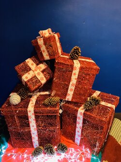 ขายเซทกล่องของขวัญเซทใหญ่ 6 ใบ