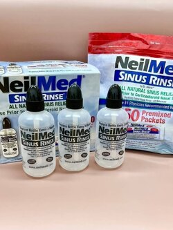 น้ำเกลือล้างจมูก Neilmed Sinus Rinse Value set