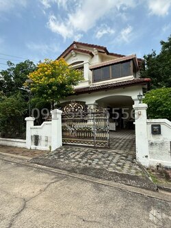 ขายบ้านเดี่ยว 2 ชั้น สีวลี รังสิต2 ต่อเติมเพิ่ม เนื้อที่ 70 ตรว 3นอน 2น้ำ พื้นที่กว้างขวาง บรรยากาศร่มรื่น