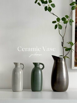 [พร้อมส่ง] Jnihouse : แจกันเซรามิก (flower vase) ไม่รวมดอกไม้