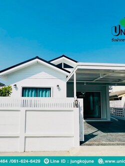 ขายบ้านเดี่ยวซอยทุ่งเศรษฐี18 ใกล้Megaบางนา บางนากม.8 พื้นที่ 60 ตรว. แต่งครบ (N.1160)