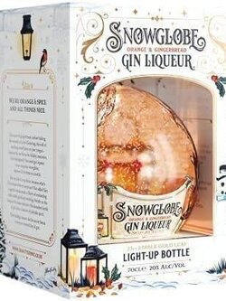 เครื่องดื่ม Orange and Gingerbread Snow Globe Gin Liqueur 700 ml