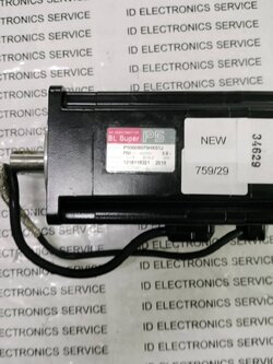 SERVO MOTOR " SANYO DENKI " MODEL : P50B08075HXS1J