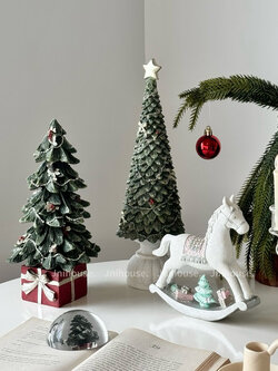 [พร้อมส่ง] Jnihouse : ของตั้งโชว์เรซินประดับคริสต์มาส (Resin Christmas Charm)