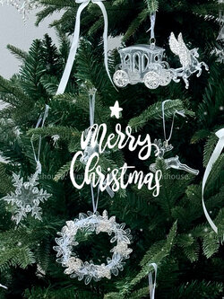 [พร้อมส่ง] Jnihouse : ตัวห้อยประดับต้นคริสต์มาส (snow glow)