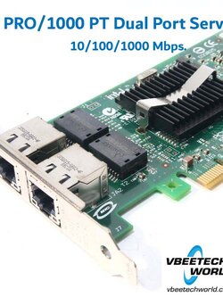 Intel PRO/1000 PT Dual Port Server Adapter