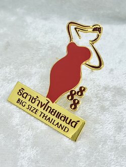 เข็มกลัดฉลุโลโก้