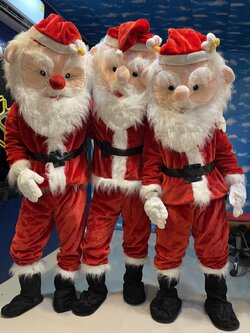 ให้เช่าตุ๊กตาซานต้าครอส"คริสต์มาสตุ๊กตาขนาดใหญ่"