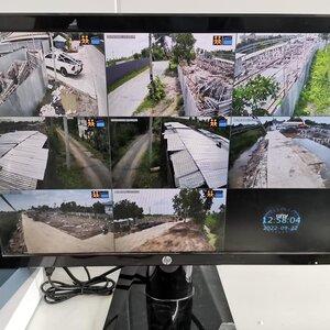 ผลงานการติดตั้ง CCTV จำนวน 8 ตัว