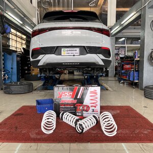 [YSS SPRING]BYD ป้ายแดงออกอายุ 170 km ออกจากศูนย์แล้วมาเปลี่ยนสปริงเลย โทร.08-6569-1915