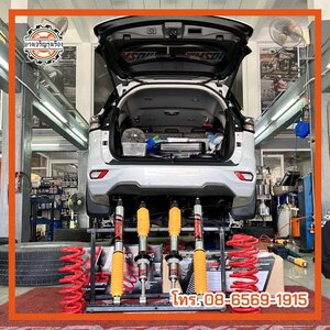 [YSS E SERIES] ISUZU MU-X เข้ารับบริการอัพเกรดช่วงล่าง เลือกใช้งานโช๊คอัพ YSS E SERIES โทร.086-569-1915