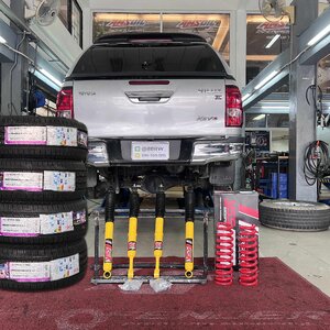 [YSS DTG Full set + NEXEN]TOYOTA REVO Prerunner เปลี่ยนโช๊คอัพรถยนต์ ติดตั้งใช้งานพร้อมสปริง Yss performance นุ่มหนึบ โทร. 08-6569-1915