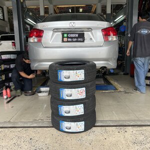 [GOODYEAR]HONDA City เข้ารับบริการรถยนต์ โทร. 08-6569-1915