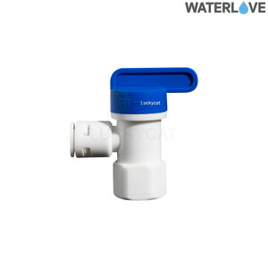 บอลวาล์วมุมฉาก สวมเร็ว เกลียวใน