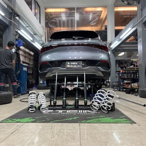 [TEIN]BYD ATTO3 ติดตั้งโช้คอัพ Tein EnduraPro Basic คู่กับ สปริง YSS Comfort (ความสูงเดิม) โทร. 08-65691915