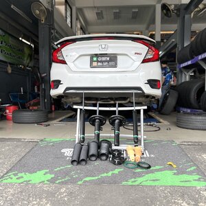 [TEIN]HONDA CIVIC FC ติดตั้งโช้คอัพ Tein EnduraPro Basic พร้อมอะไหล่ส่วนควบใหม่ทั้งหมด โทร. 08-65691915