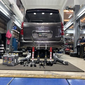 [YSS DTG] Hyundai H1 เข้ารับบริการอัพเกรดช่วงล่าง ใช้งานประจำวัน ลดอาการย้วยส่าย โทร. 08-65691915